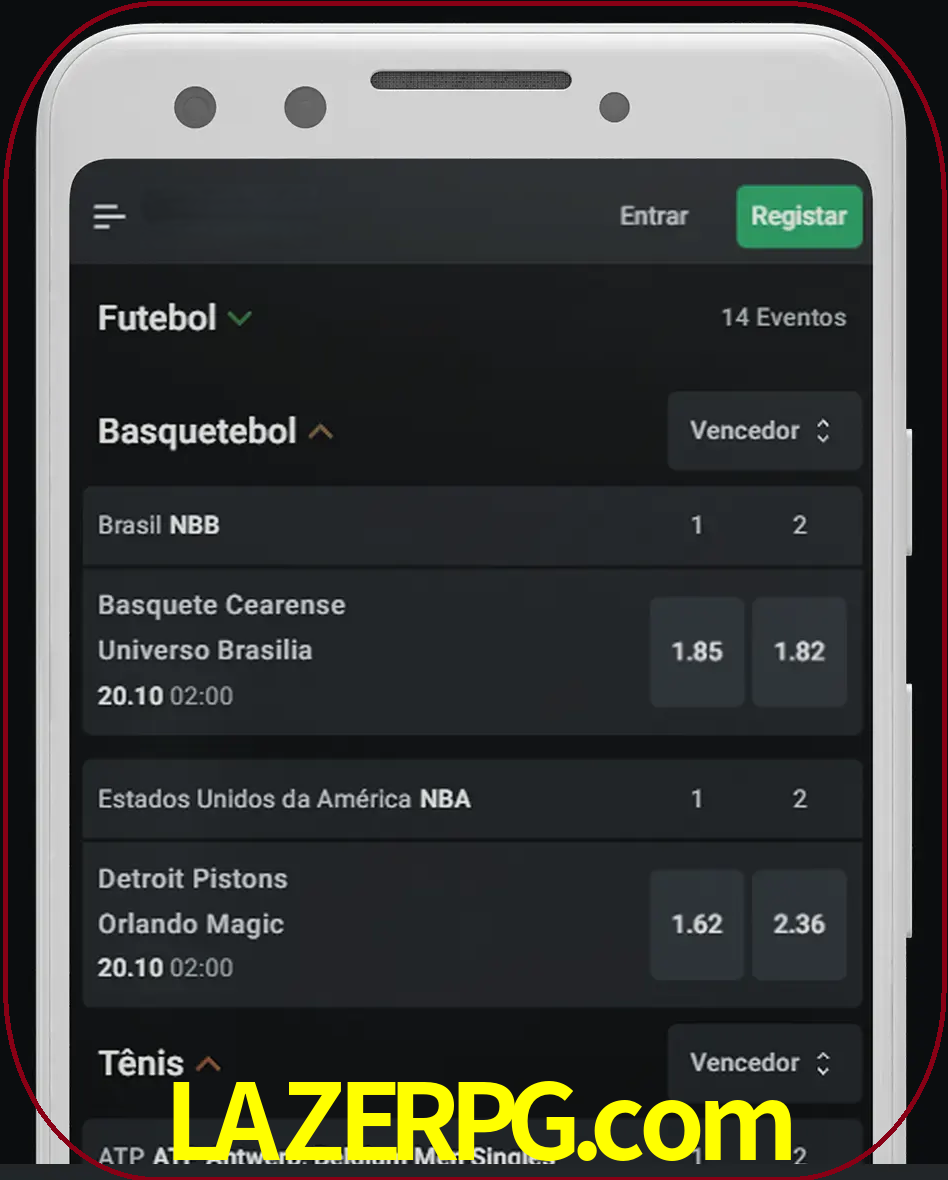 Aposte e assista aos esportes em formato ao vivo.