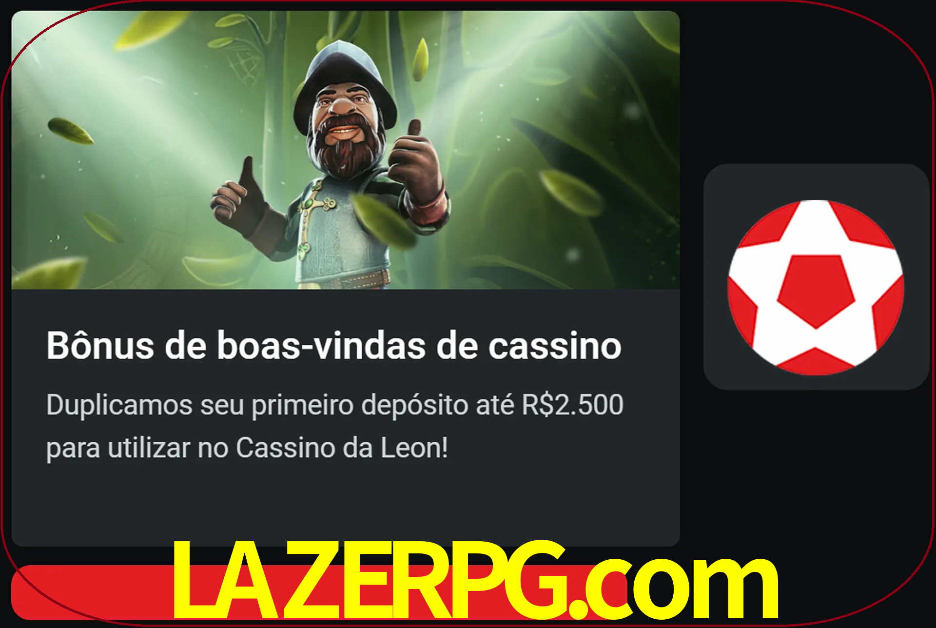 Receba seu dinheiro do bônus de boas-vindas após o primeiro depósito.